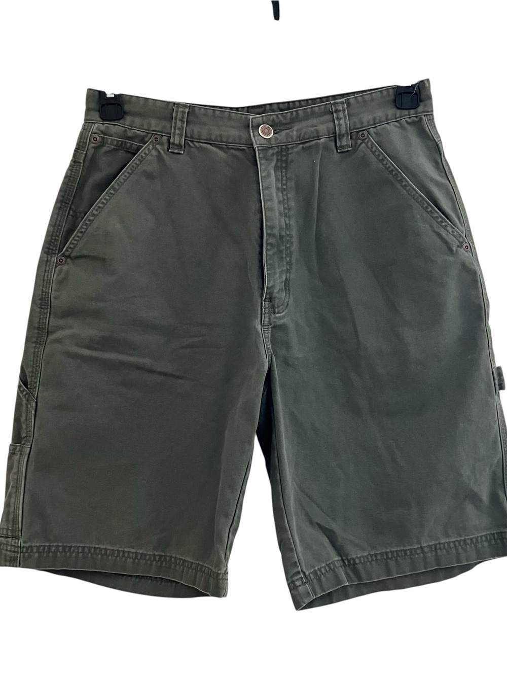 High Sierra Men’s Olive Green Cargo Shorts Size 30 Cotton Utility Shorts